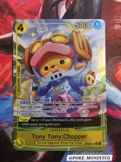 TONY TONY.CHOPPER FULL ART STARTER DECK 29 EGGHEAD (ST-29) ONE PIECE - Image 1