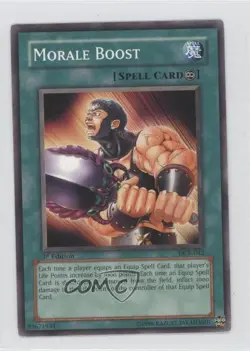 Morale Boost 1st Ed. YuGiOh Dark Crisis #DCR-042 2003 - Image 1
