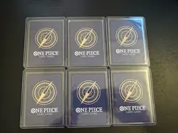 One Piece OP13 - 3rd Anniversary Treasure Campaign Promo Card Lot (6 Cards) NM/M - Image 2