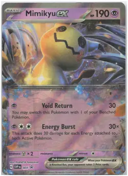 Mimikyu ex - 004 SVP SV: Scarlet & Violet Promo Cards NM - Pokemon TCG - Image 1