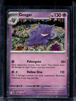 Miscellaneous Cards & Products #094/165 Gengar 094/165 (Cosmos Holo) - Image 1