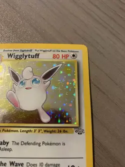 Pokemon TCG Wigglytuff Card 16/64 Holo Rare Jungle Set - Image 4