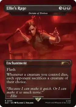 Dictate of Erebos The Last Of Us Secret Lair NM MTG - Image 1