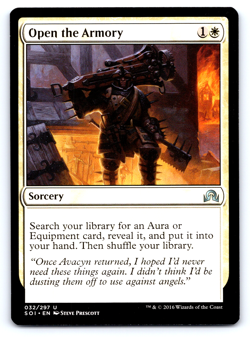 Open the Armory - Shadows Over Innistrad - MTG - Image 1