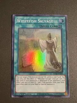 Whitefish Salvage - MP20-EN099 - MP - Super Rare - 1st ed - Yugioh - Image 1