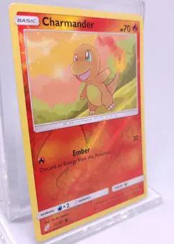 Pokemon Charmander 12/181 Sm-Team Up Reverse Holo NM - Image 2