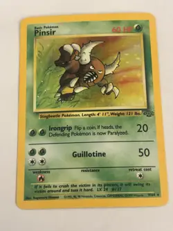 Pinsir 9/64 Jungle Holo Rare Lightly Played Pokemon Card - Image 1