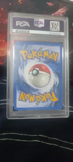 Pokemon Card Chansey 3/130 Base 2 Set Holo PSA 7 - Image 2