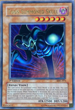 Toon Summoned Skull (MRL-073) - 1st Edition Ultra Rare - Yugioh *FREE SHIPPING - Image 1
