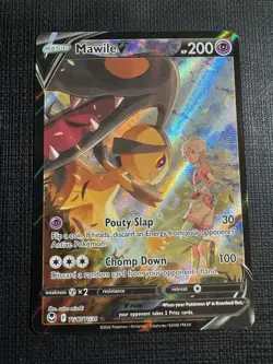 Pokemon Silver Tempest Mawile V Trainer Gallery Ultra Rare Holo TG17/TG30 NM - Image 1