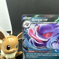 Gengar ex Temporal Forces Double Rare Pokemon TCG 104/162 Scarlet & Violet SV05 - Image 2