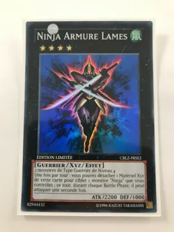 Carte Yu-Gi-Oh - JCC - Ninja Armure Lames - CBLZ-FRSE2 - Neuf - FR - Image 1