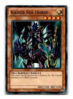 Kaiser Sea Horse SDBE-EN016 Yugioh FRESHLY PULLED FAST FREE SHIPPING!! - Image 1