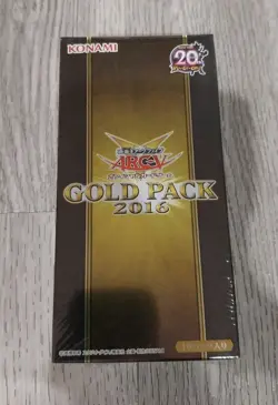 Yu-Gi-Oh! ARC-V OCG GOLD PACK 2016 Sealed Box Set - Japanese 20th Anniversary - Image 1