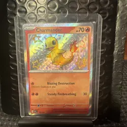 Charmander 109/091 SV: Paldean Fates Holo, pokemon card, english NM - Image 1