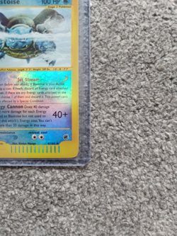 Pokemon TCG Blastoise 4/165 Expedition Base Set Reverse Holo - Image 4
