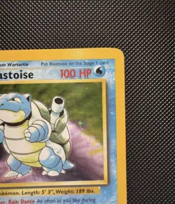 Pokemon TCG Blastoise 2/102 Holo Base Set Unlimited 1999 WOTC NM - Image 4