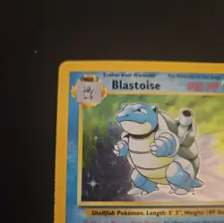 Blastoise 2/102 Pokemon Card TCG Base Set Unlimited Holo MP - Image 4