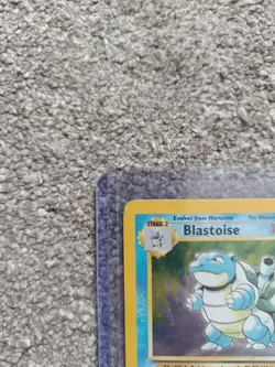 Pokemon TCG Blastoise 2/130 Base Set 2 Holo - Image 2