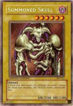 Summoned Skull (BPT-002) - Secret Rare - Yugioh *FREE SHIPPING - Image 1
