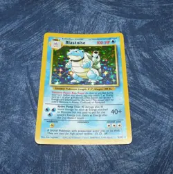 Pokemon CGC Blastoise 2/102 Base set Rare Holo WOTC TCG 1999 - Image 4