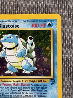 Pokemon TCG Blastoise Holo Rare Card Base Set 2, 2/130 - Image 3