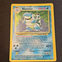 Blastoise 2/102 Holo-Rare MP - Base Set Unlimited - Pokemon TCG - Image 1