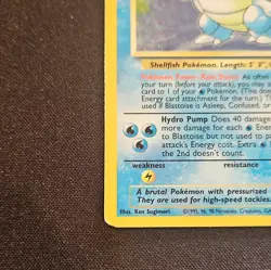 Blastoise 2/102 Holo-Rare MP - Base Set Unlimited - Pokemon TCG - Image 2