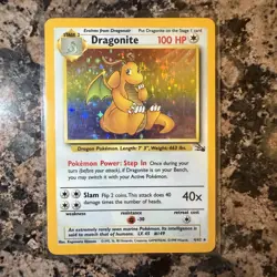 Dragonite 4/62 (Fossil) 1999 Holo LP - Pokemon TCG - Image 1