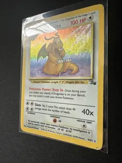 Pokemon TCG Dragonite 4/62 Fossil Holo - Image 3