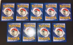 9x Pokemon TCG Fossil Rare Non-Holo Cards - NM/LP - Gengar, Dragonite, Lapras - Image 4