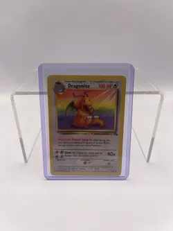Pokemon TCG Dragonite Card 19/62 Fossil, Regular Rare, Non-Holo LP - Image 1