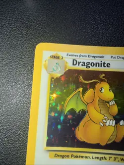 Pokemon TCG Dragonite 4/62 Fossil Unlimited Rare Holo Pokemon Card WOTC - Image 3