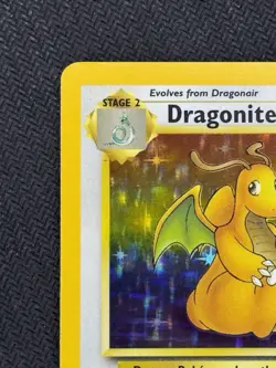 Pokemon TCG Dragonite 4/62 Fossil Holo Rare Card Near Mint Condition - Image 2