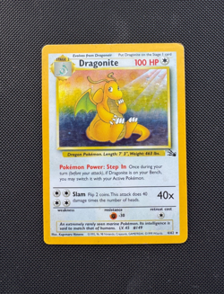 Dragonite Holo – 4/62 - Fossil - Pokemon TCG - HP - Image 1