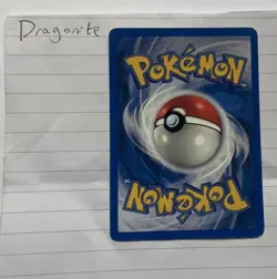 Pokemon TCG Dragonite Fossil Holo Unlimited Rare Card 4/62 - Image 3