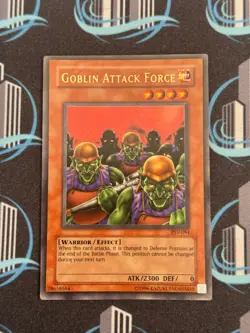 Yugioh Goblin Attack Force PSV-094 Ultra Rare Misprint Attribute - Image 1