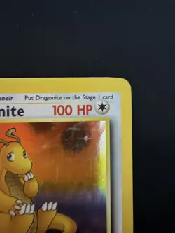 Pokemon TCG Dragonite Fossil Holo Unlimited Rare Card 4/62 Vintage WOTC - Image 4