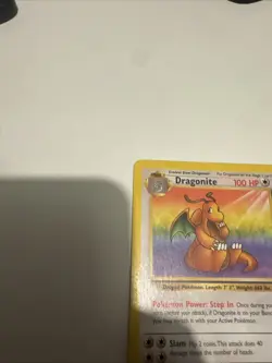 Pokemon TCG Dragonite 19/62 Fossil Rare Non-Holo Card WOTC - Image 2