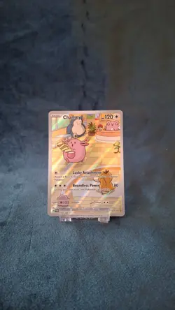 Chansey SV06: Twilight Masquerade 187/167 Illustration Rare NM Pokemon TCG - Image 1