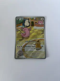 Chansey 187/167 Sv06: Pokemon Twilight Masquerade Illustration Rare - Image 1