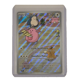 Chansey 187/167 Pokemon SV: Twilight Masquerade Illustration Rare S&V - Image 1