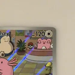 Chansey 187/167 Pokemon SV: Twilight Masquerade Illustration Rare S&V - Image 5