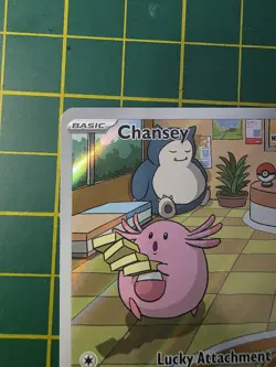 Pokemon Chansey 187/167 – Illustration Rare – Twilight Masquerade – Near Mint - Image 5