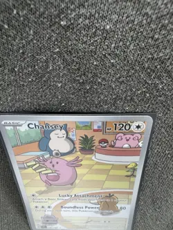 2024 Pokemon Twilight Masquerade Chansey #187/167 Illustration Rare - Image 3