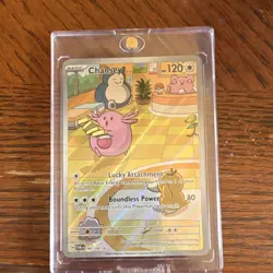 Pokemon Chansey 187/167 Sv06 Twilight Masquerade Illustration Rare Holo - Image 1