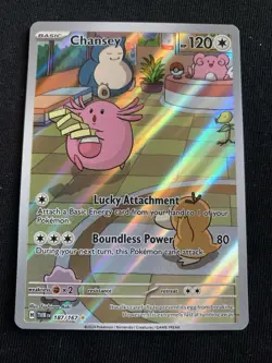 Chansey 187/167 ( Pokemon Twilight Masquerade) Illustration Rare - Image 1