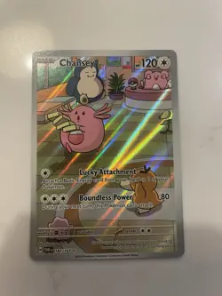 Pokemon TCG: Chansey 187/167 Illustration Rare Twilight Masquerade Mint - Image 1
