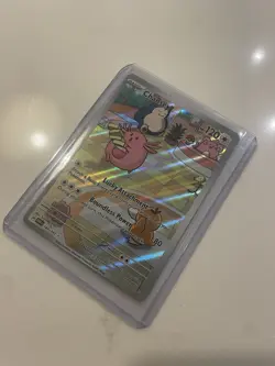 Pokemon TCG: Chansey 187/167 Illustration Rare Twilight Masquerade Mint - Image 5