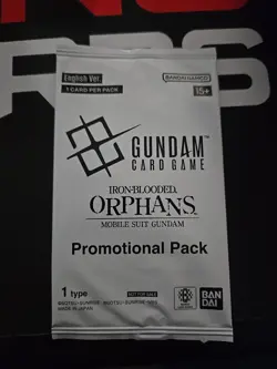 Gundam Card Game EX Base Promo EXBP-011 Iron-Blooded Orphans English - Image 1